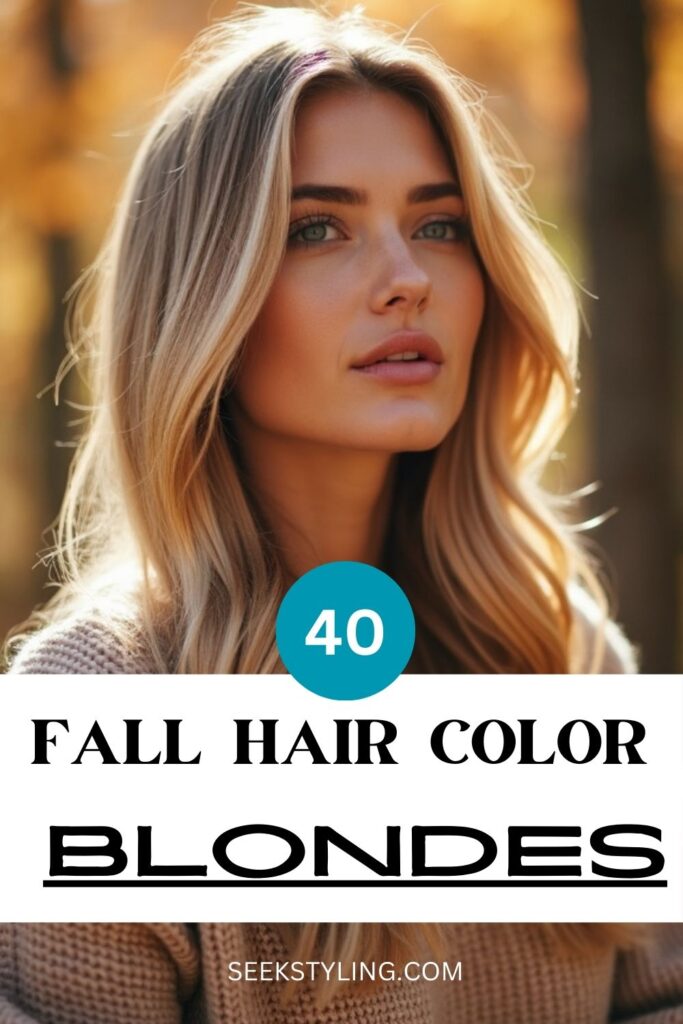 Fall Hair Colors For Blondes 2024