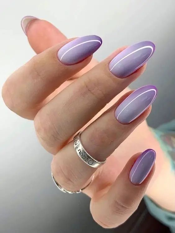 15 stunning purple nail ideas