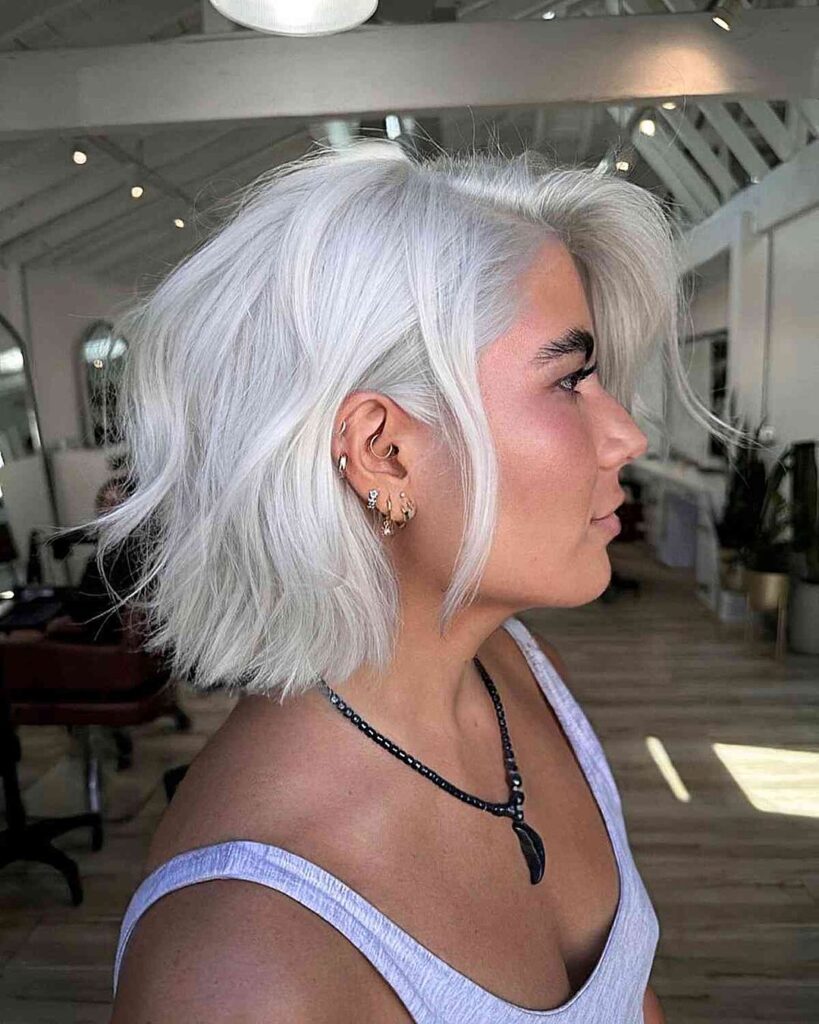 Platinum Asymmetrical Bob