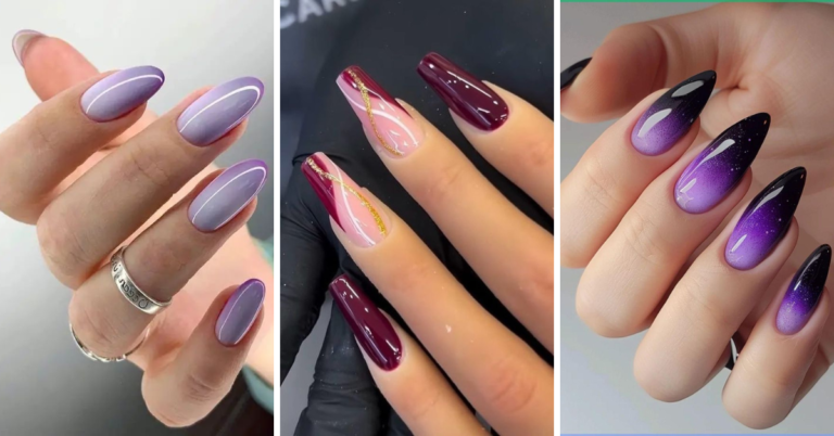 15 Gorgeous Purple Nail Ideas