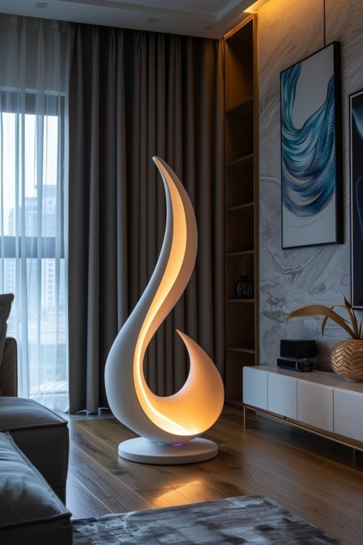 Sculptural Lighting,Luxury Home Decor