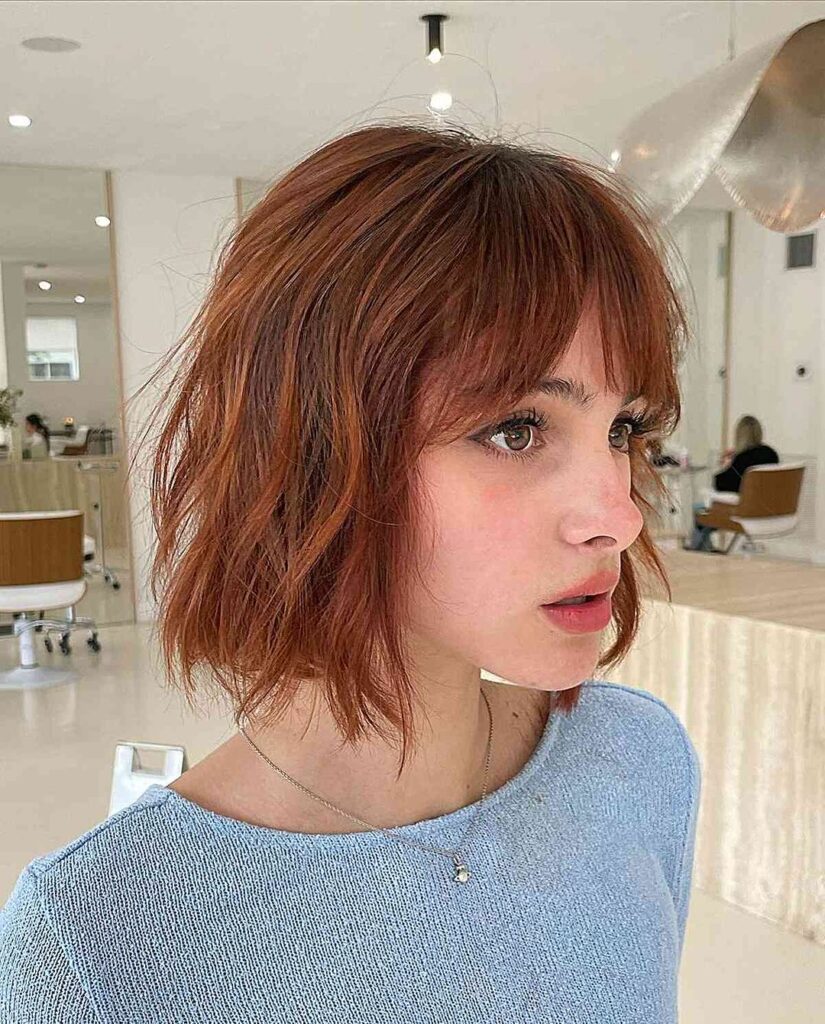 Short and Choppy Bob