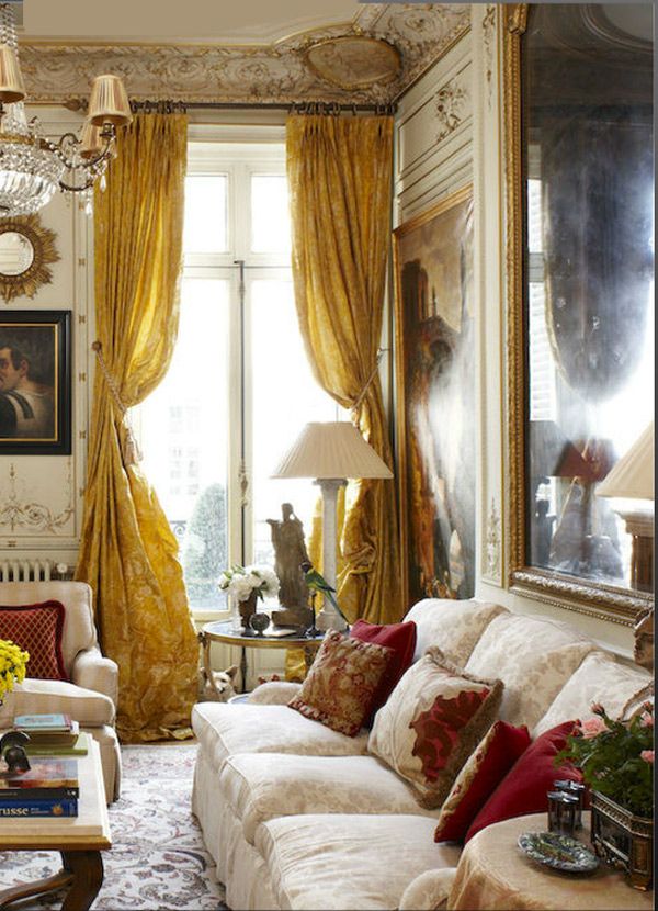 Silk Drapes,Luxury Home Decor