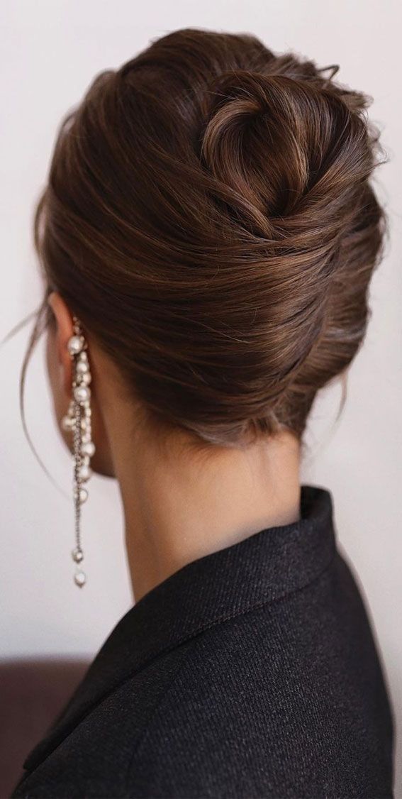 The French Twist,Hairstyles for Medium Length