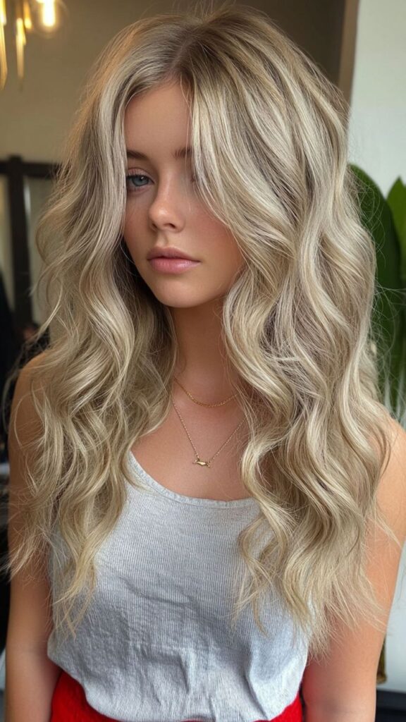 Toned-Down Blonde