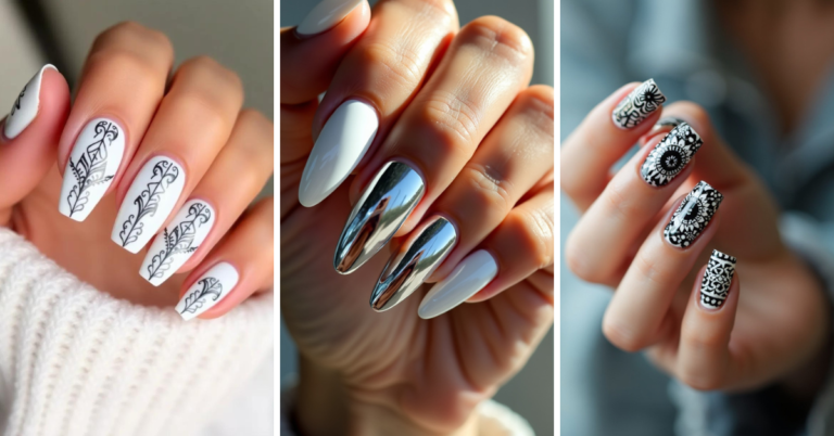 25 Elegant White Nail Designs to Elevate Your Style In 2024